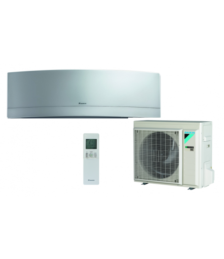 Climatizzatore Mono inverter 9.000 Btu/h Daikin EMURA FTXJ25MV1BS/RXJM silver