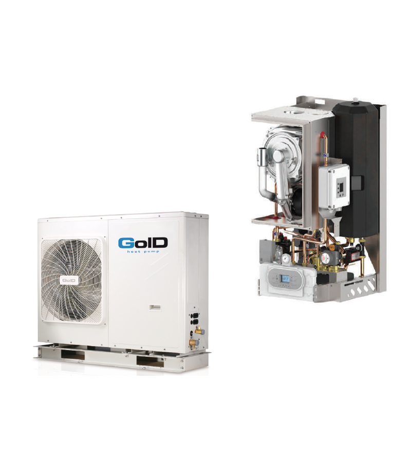 Pompa di calore IBRIDA 24+7 kW SAC24+MHP7RP