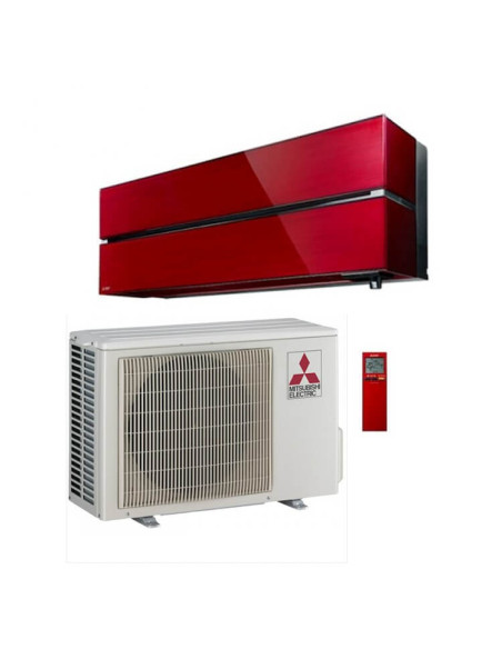Mono inverter 9.000 Btu/h Kirigamine STYLE MUZ/MSZ-LN25VG2R rosso rubino