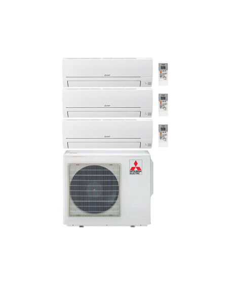 Climatizzatore Mitsubishi Electric Trial 9+9+9 SMART wifi 3HA50VF+HR25VFK+HR25VFK+HR25VFK