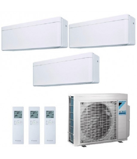 Climatizzatore Daikin Trial 7+9+12 STYLISH bianchi 3MXM52A + FTXA20CW + FTXA25CW + FTXA35CW