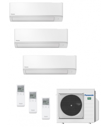 Climatizzatore Panasonic Trial 7+7+12 SUPER COMPATTI...