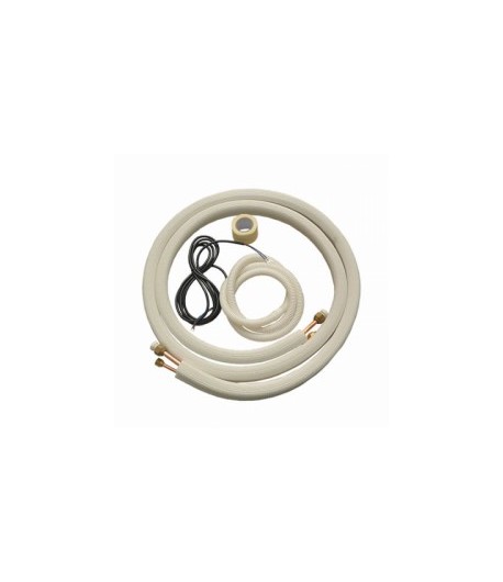 Tubo in rame cartellato 5 mt 1/4"+1/2"