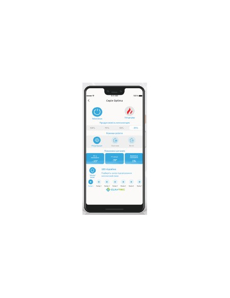 VMC puntuale S65W a parete 65 mc/h con Wi-Fi