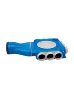 Plenum di mandata o ripresa a 9 attacchi DUCTPLUS diam. 70