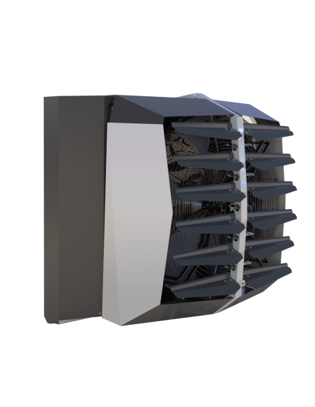 Pompa di calore aria/aria per la climatizzazione di spazi industriali da 39 kW KITA AIR