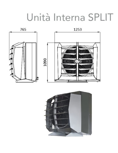 Pompa di calore aria/aria per la...