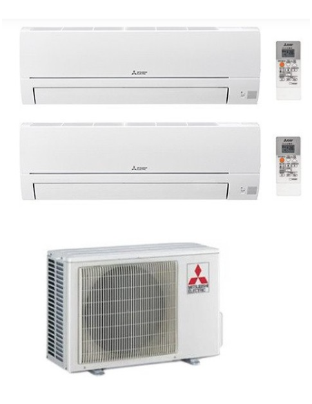Climatizzatore Mitsubishi Electric Dual 12+18 SMART wifi 3HA50VF+HR35VFK+HR50VFK